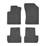 floor mats ( set, rubber, 4pc., black) CITROEN C3 II 11.09- liftback